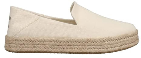 TOMS Damen Espadrilles - Carolina 10020991 - Natural Heavy Twill, Größe:41 EU