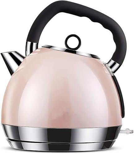 Electric Kettle Domestic Teapot 1.8L Large Capacity 304 Stainless Steel Automatic Power Off Fast Boiling Water Boiler,Auto Shut-Off & Boil-Dry Protection,100% Stainless Steel Inner Lid & Bottom lofty