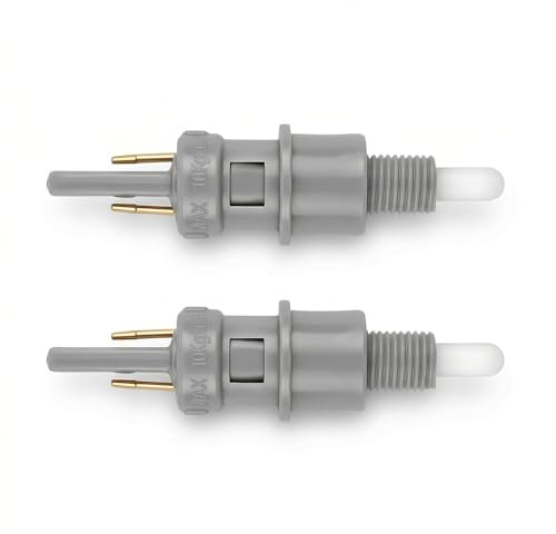 Contacteur Feux Stop, Interrupteur Frein Principal Automatique Filetage M6, Contacteur de Frein Gauche ou Droite pour Scooter 50cc, Piece de Rechange Universelle Feu Stop Moto 2 Pieces