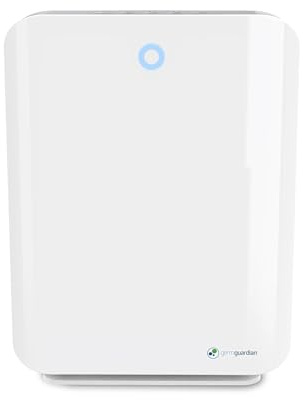 GermGuardian HEPA Air Purifier for Home, Large Rooms up to 1760 Sq. Ft. with HEPA Air Filter & UV-C Light, Zero Ozone Verified, AC5900WCA, White