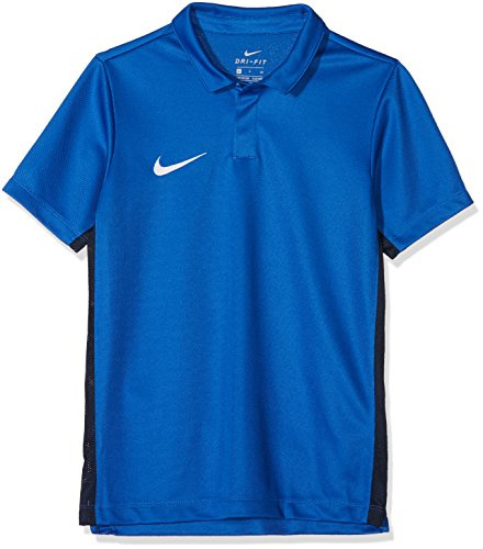 Nike Academy18 Polo D'Entrainement Enfant royal blue/Obsidienne/White FR : L (Taille Fabricant : L)