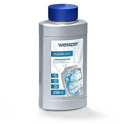 Entkalker, 250ml, für hochwertige Kaffee-und Espressomaschinen, Wasserkocher und Küchengeräte ohne säureempfindliche Oberfläche, kompatibel mit Delonghi, Saeco, Nespresso, Jura, Siemens, uvm