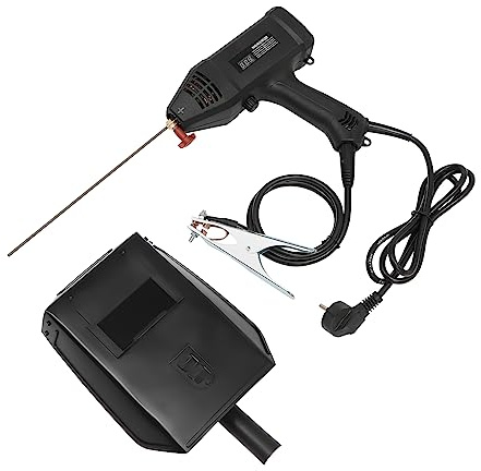 Soldadora manual de 220 V 3000 W, electrodos, diámetro de soldadura 1,6 – 3,2 mm, corriente de salida ajustable, para la construcción de maquinaria, procesamiento de chapa