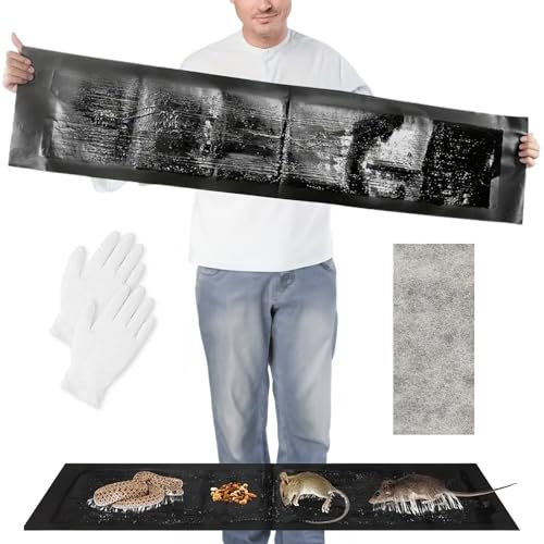 BB: Trampa Adhesiva para Ratas e Insectos Pegamento Ratones - Trampas Adhesivas cucarachas - Ratonera para atrapar Ratas Trampa cucarachas Ratan Trampa Adhesiva Ratones