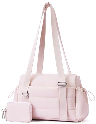 ROULENS Small Gym Bag for Women 2 Set Mini Gym Duffle Bag with Wet Compartment and Coin Wallet, Gym Tote Bag for Workout/Sport/Travel