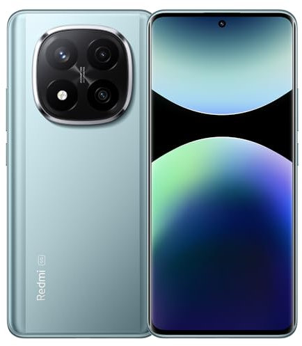 Xiaomi Redmi Note 14 Pro+ 5G Smartphone, 12GB+512GB, Frost Blue, 200MP Pro-grade AI Camera, IP68, 120W HyperCharge, AI Features (No Charger Included), 2 Year Warranty