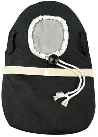 FashionCha Protezione della sacca di ostomia Copertura per stoma morbido Conveniente universale CHIUSA COLASTRING CHIUSURA OSTOMIA SANSEVE PERSITURA, Nero