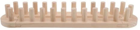 STOBAZA Telar de Madera Modular para Tejer Mantas a Mano, Kit Multifuncional para Hilo Grueso, Herramienta para Principiantes y Expertos, Tabla para Tejer Sofá y Fundas Diy, Accesorio