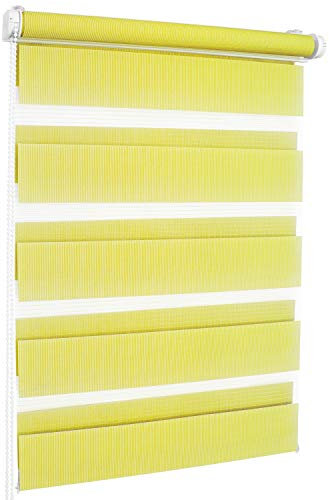 Rollmaxxx Duo-Rollo Doppelrollo Klemmfix ohne Bohren (70 x 220 cm, Grün)