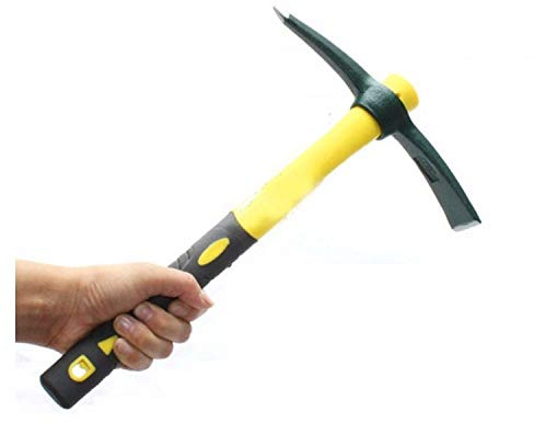 Outdoor Camping Fiberglass Handle Small Size Tools Pickaxe
