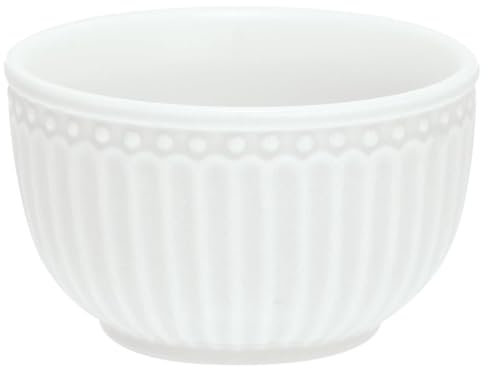 GreenGate - Schale, Schälchen - Alice - Porzellan - weiß - (DxH) 10 x 9 cm