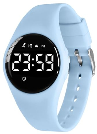 BEN NEVIS Montre Enfant,Montre Adolescent Garcon Sport Digitale de Fitness Tracker, avec Alarme/Chronographe/Étanche pour Cadeau Garcon Fille 5-15 Ans