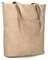 Zwei Damen Shopper Mademoiselle.M M145 große Schultertasche 10 Liter Tote Bag aus wasserabweisendem Kunstleder inkl. zusätzlicher langer Schultergurt als Umhängetasche zu tragen (nubuk-sand)