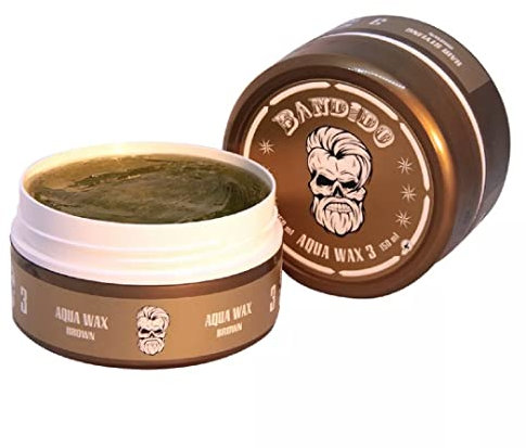 Bandido Aqua Hair Wax Nr.3 Haarwachs Haar Styling Wachs Herren Haargel 150ml