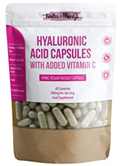 Hyaluronic Acid Capsules with Added Vitamin C | Hyaluronic Acid Tablets which Supplements a Healthy Lifestyle