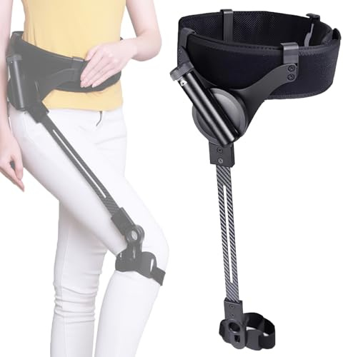 Body Power Walking Aids | Ausili for la camminata veloce con esoscheletro | Allenamento for la deambulazione delle gambe | per Emiplegia da Ictus con Mobilità Limitata per Anziani (Right, M)