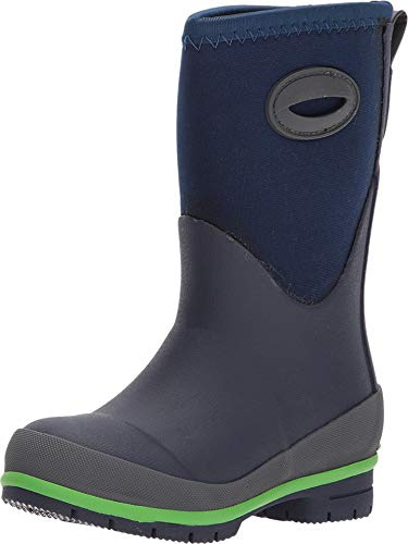 Western Chief unisex child Cold Rated Neoprene With Memory Foam Snow Boot, Navy, 13 Little Kid US