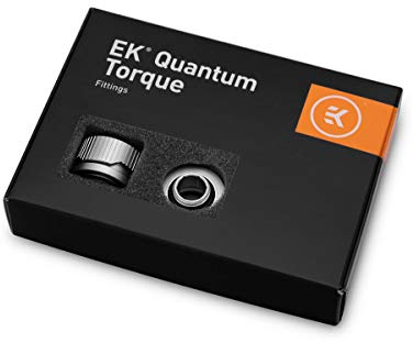 EK Water Blocks EK-Quantum Torque HDC 16 - 6er-Pack, Satin Titanium