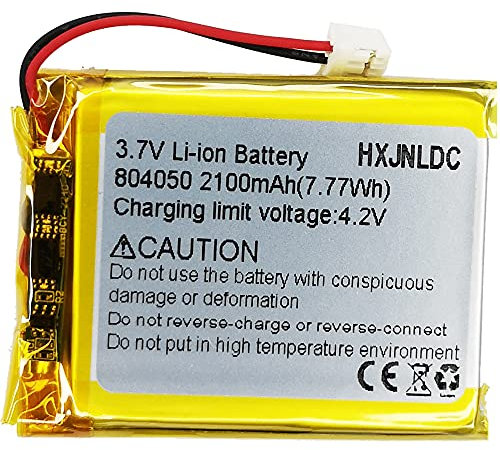 CC 3.7V 2100mAh 804050 li-ion Lithium Ion Polymer Battery Replacement per DIY 3.7-5v prodotti della batteria,Luce LED, GPS