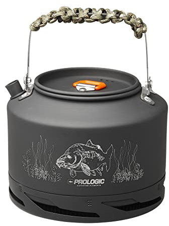 Prologic Blackfire 4 Cup Kettle 1.5L - Wasserkocher, Kochtopf, Kanne für Gaskocher, Wasserkanne