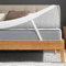 Matratzen Topper 90x180 cm | Höhe 8CM H2&H3 | Abnehmbarer und waschbarer Überzug | Linderung von Muskelverspannungen | Wendebar | Matratzenauflage 100% viskoelastisch | Matratzentopper 90x180