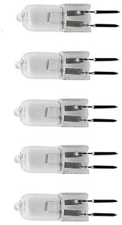 DLEDMOP Ampoules Halogène Ampoules Halogènes 70W, Éclairage G5.3 24V 50W, Lampe Halogénée 35W Ou Sous-meuble, Rondelle Souple De Remplacement Pour Éclairage,70W,5 Pièces