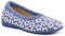 Pavers Soft Lightweight Full Slippers - Blue Size 7