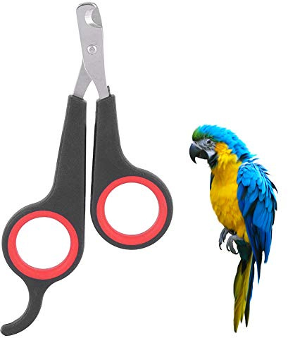 Naroote Bird Nail Clippers, Pet Nail Clippers, Parrot Nail Clippers & Claw Trimmer for Home Grooming Kit Animal Nail Clippers Animals Grooming Tool Nail Scissors Clipper