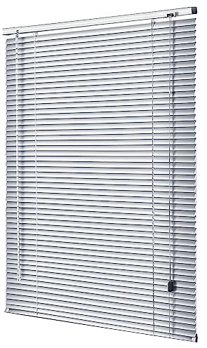 Sh000ad Tenda Veneziana in Alluminio,Argento,Tende Veneziane Oscuranti,Lamelle 25mm,Veneziane da Interno per Privacy Protezione,per Cucina,Ufficio,Bagno,Soggiorno,Personalizzato (70x140cm(WxH))