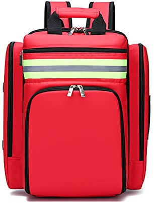 Kit di pronto soccorso zaino – Grande borsa per soccorso di emergenza trauma per viaggi, campeggio, ciclismo e sopravvivenza all'aperto