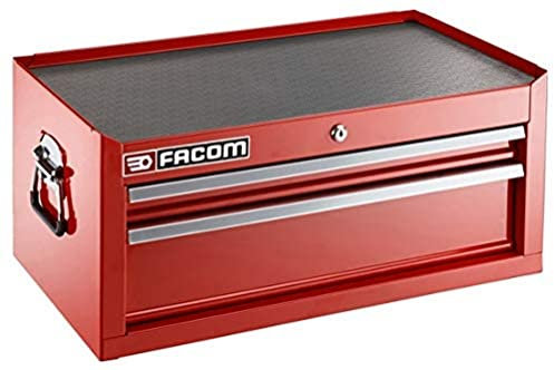 Facom BT.C2TA Metallkommode mit 2 Schubladen, Rot