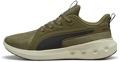 PUMA Unisex Adults SOFTRIDE Carson Road Running Shoe, PUMA Olive-PUMA Black-Desert DUST, 8.5 UK