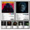 7Pcs Affiches Esthétiques Chanteurs,Affiche Musicale,Affiches de Couverture D'album,Imprimé Sur Toile Sans Cadre,Music Album Cover Poster Décoration Murale pour Salon Poster de Musique (8x10inch)