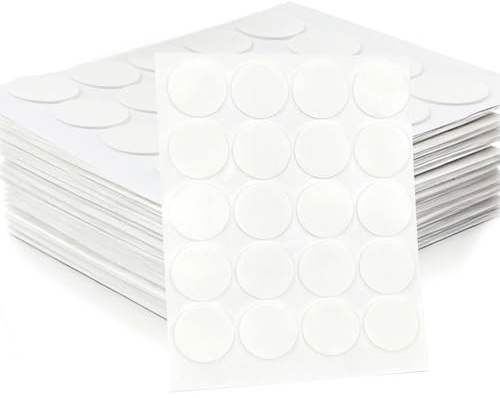 LLYJOYE Candle Wick Stickers, 300 Pcs Wick Adhesive Dots, Heat Resistance Stickers Adhere Steady in Hot Wax for Candle Making