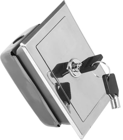 Holibanna Outdoor Switch Box for Shutter Door Electric Roller Shutters Operation Security Lock Sleek Modern Hidden Lock Box