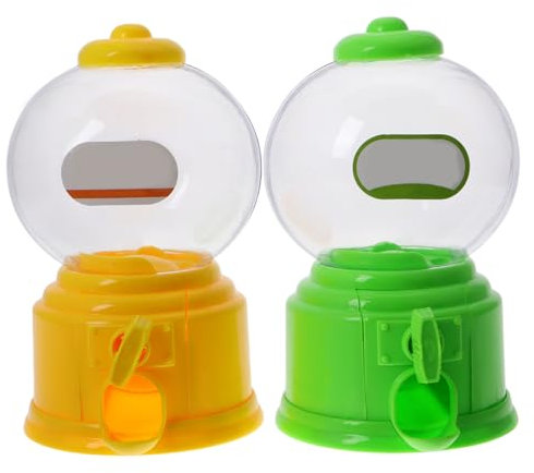 VANZACK 2pcs Mini Candy Twisting Machine Toy Sweet Machine Candy Dispenser for Boys and Girls