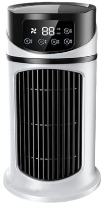 AC kylfläkt, personlig avdunstande rymdkylare med timer, bärbar luftkonditionering, luftkonditioneringsfläkt avdunstande luftkylare med timer tyst USB skrivbord kylfläkt luftfuktare