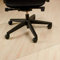 relaxdays Protector Suelo, Alfombra Silla Oficina, Tapete Antideslizante para Parquet, PVC, 90 x 120 cm, Transparente