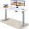 Desktronic Homeone Höhenverstellbarer Schreibtisch 160 × 80 cm – Elektrischer Schreibtisch Mit Zwei Elektrischen Motoren, Touchscreen-Steuerung Und Integrierten USB-a- Und USB-c-ladeanschlüssen