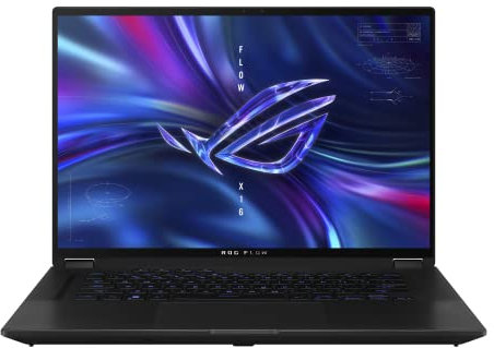 ASUS ROG Flow X16 Gaming Laptop | 16 QHD+ 240Hz/3ms brilliantes IPS Display | Intel Core i9-13900H | 32 GB RAM | 1 TB SSD | NVIDIA RTX 4070 | Windows 11 | QWERTZ Tastatur | Off Black