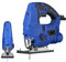 Jigsaw, Electric Jigsaw with Laser, 2000W Max Cutting Depth 110mm for Wood, 0-4 Orbital Sets, 6 Variable Speeds, Bevel Cutting: -45 ° to 45 with Blade