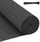 Eulenke Canisse en PVC Brise Vue 180 x 400 cm, Trois Renforts nervurés, clôture d'intimité avec Serre-câbles, Lattes intérieures renforcées, Brise-Vue pour Balcon, clôture, Jardin, Anthracite