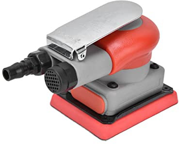 Depisuta Pneumatic Random-Orbit Sander, 10000rpm Air Powered, 75mm Disc, Coarse Grit, KP-6793