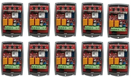 Receptor de puerta de garaje Tuya , 2 canales, 433mhz, 433,92 mhz, interruptor controlador multimarca de código rodante fijo Universal ，DiseñAdo Para Un Servicio Duradero(AC 85-250V WIFI X10)