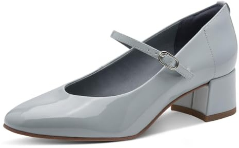 Tamaris Décolleté da donna con tacco a blocco blu 37 EU