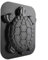 DingLong Betonform Gießform Plastikform Schablone 45x27x4cm, ABS Plastik,Große Füße Pflastermacher Stein Beton für Garten Pfad (B)