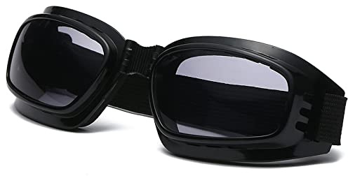 SagaSave Ski Goggles, Unisex TPU Windproof Outdoor Sports Protection Glasses for Snowboard, Cycling and Snowmobile (Grey)