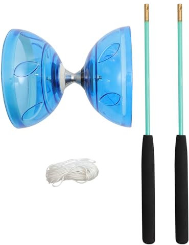 Totority 1 Set Doppelköpfiges Diabolo Für Kinder Campingspielzeug Erwachsenenspielzeug Outdoor-Spielzeug Tornado-Spielzeug Für Kinder Diabolos Jonglieren Klassisches Diabolo