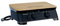 Cook'in Garden - Plancha Gaz - DUNE 60 ELEC - Plaque en Fonte Emaillée - Récupérateur de Graisse Amovible - Couvercle en Bambou - 2500 W - Résistance en Inox - Idéal 10 personnes