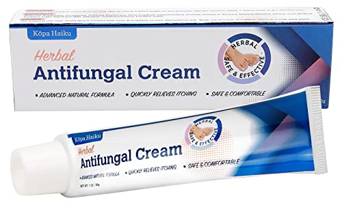KOPA HAIKU Seborrheic Dermatitis & Folliculitis Antifungal Cream: Suitable for Scalp & Body, Supports Perioral Dermatitis, Back Fungal Acne, Ringworm, Athlete’s Foot & Jock Itch, 1 oz